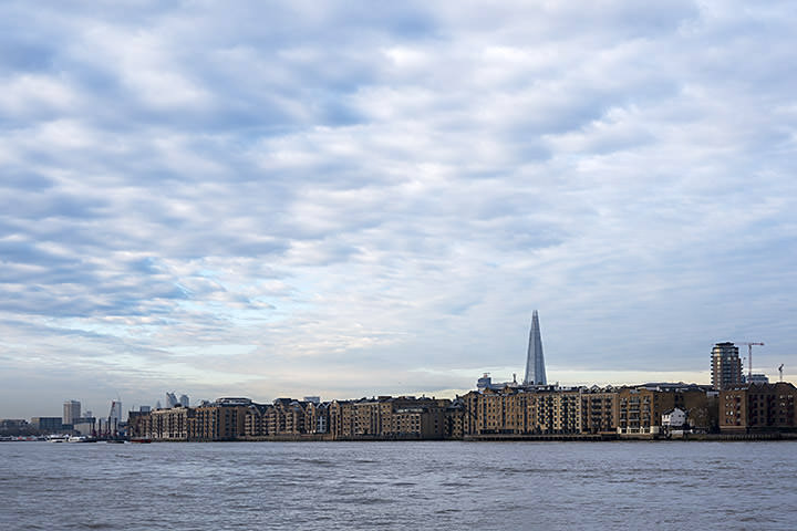 Photograph of River Thames Wapping 8