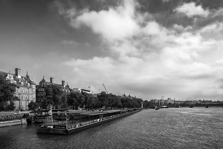 Photograph of River Thames Westminster 1
