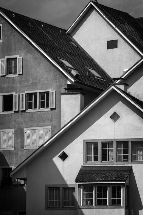 Photograph of Roof Patterns Zurich