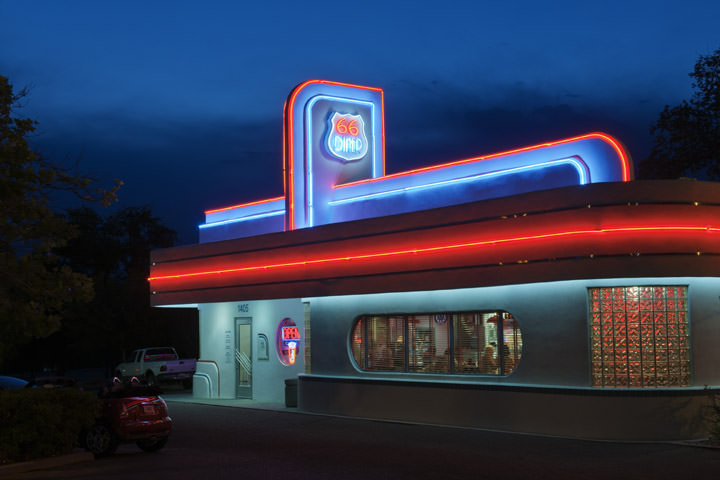 Photograph of Route 66 Diner