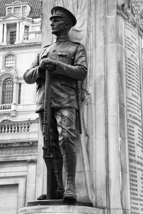 Photograph of Royal Exchange War Memorial