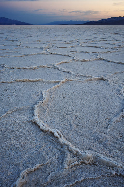 Salt Plates Badwater - Death Valley 