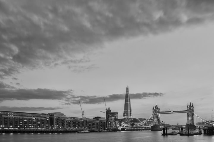 Photograph of Shard and Tower Bridge 1