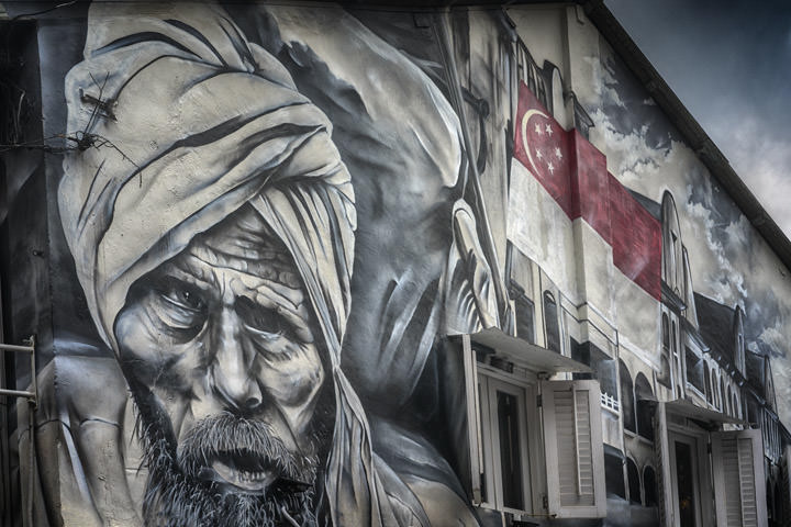 Photograph of Singapore Mural 1