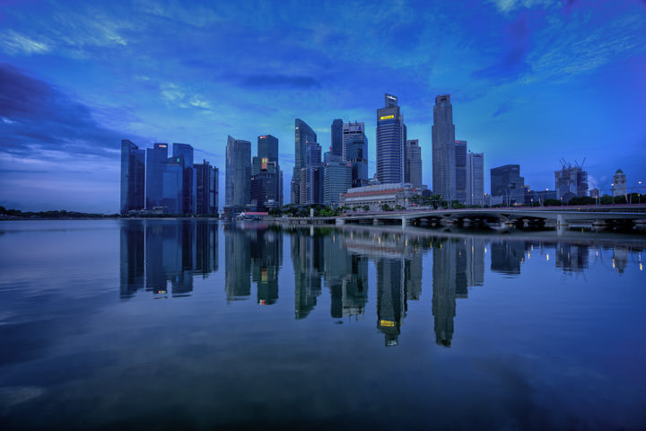 Photograph of Singapore Skyline 2