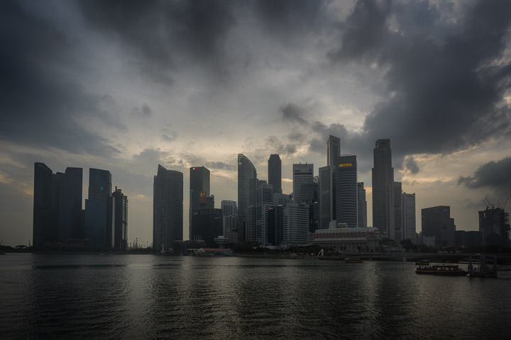 Photograph of Singapore Skyline 4