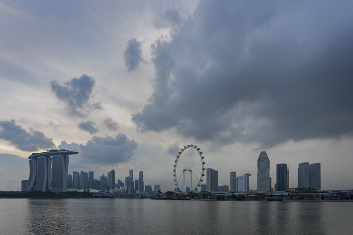Photograph of Singapore Skyline 5