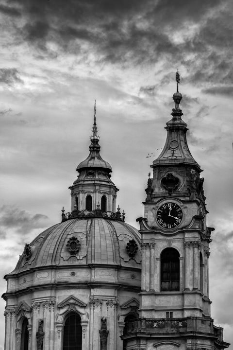 Photograph of St Nicholas Church Prague 4