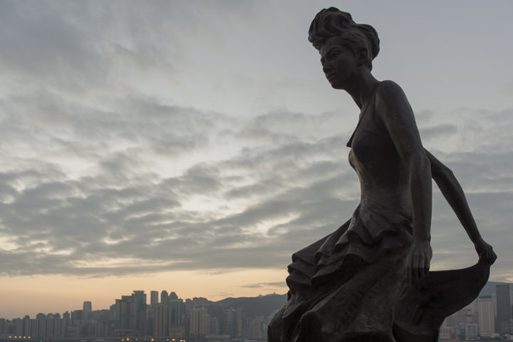 Photograph of Statue of Anita Mui 1