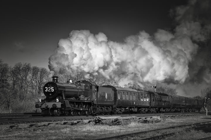 Photograph of Steam Train 325