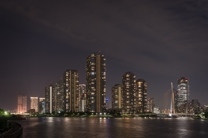 Photograph of Sumida River Skyline 1
