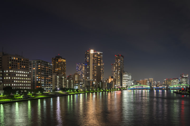 Sumida River Skyline 2