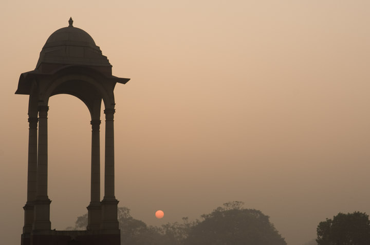 Sunrise Delhi - India