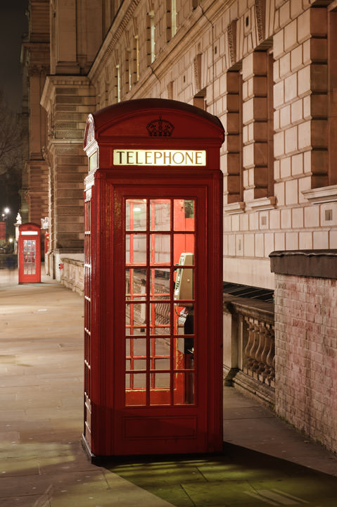 Photograph of Telephone Boxes - Westminster