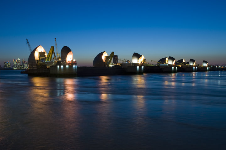 Photograph of Thames Barrier 1