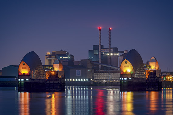 Photograph of Thames Barrier 12
