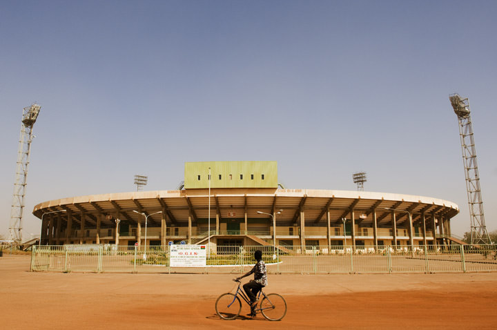 The Football Stadium Ouagadougou - Burkina Faso