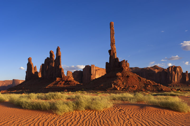 The Totem Pole Monument Valley 