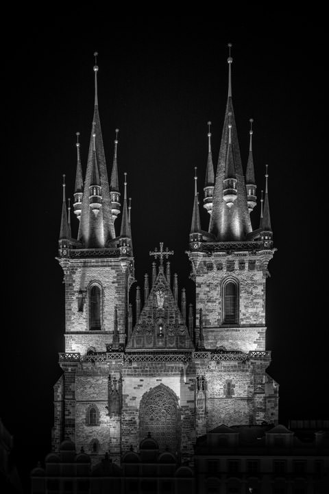 Photograph of Tyn Church Prague 2