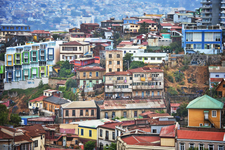 Photograph of Valparaiso Rooftops 1