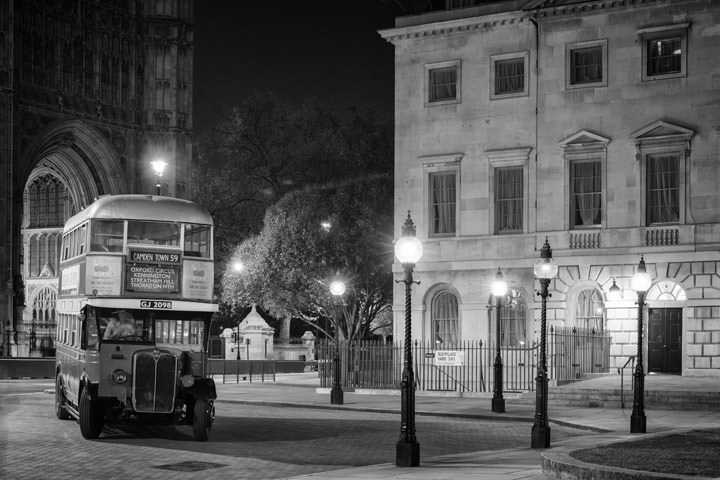 Photograph of Vintage Bus Westminster