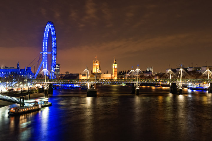 Photograph of Westminster Skyline at Night 3