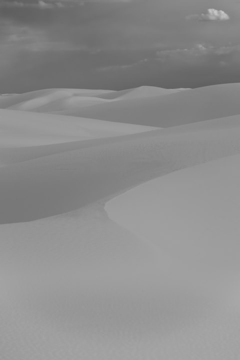 Photograph of White Sand Dunes 1