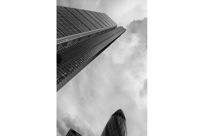 High rise buildings – Gherkin and Heron Tower