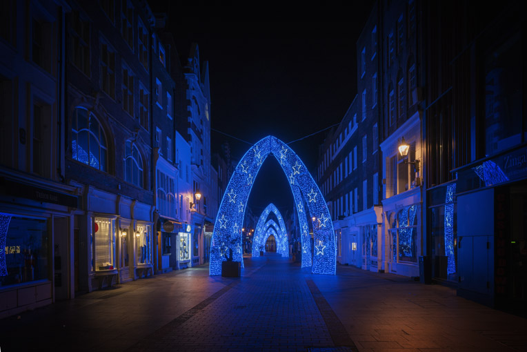 Blue Arches at South Moulton Street