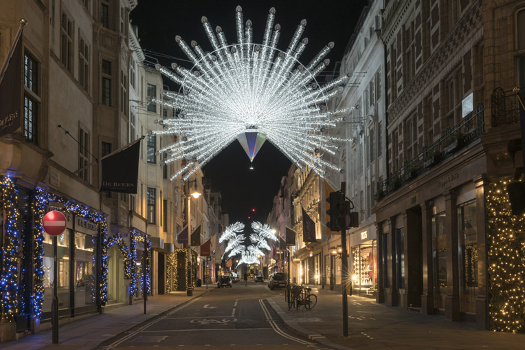 Christmas Lights at New Bond Street