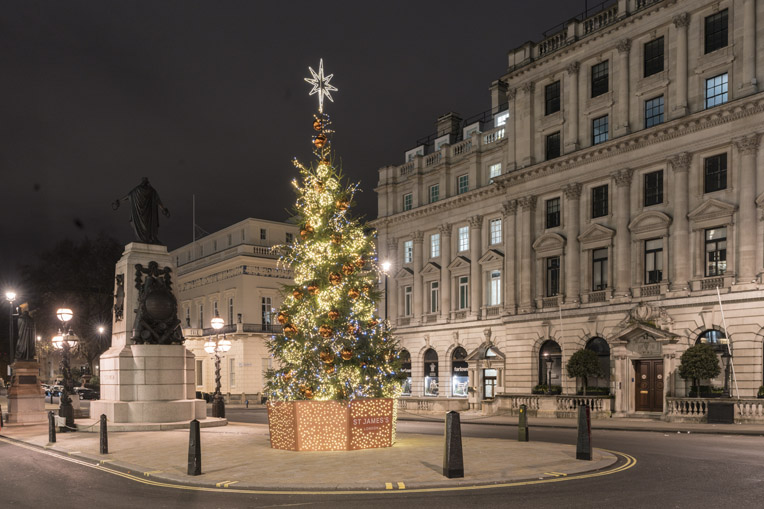 Christmas Tree at Waterloo Place