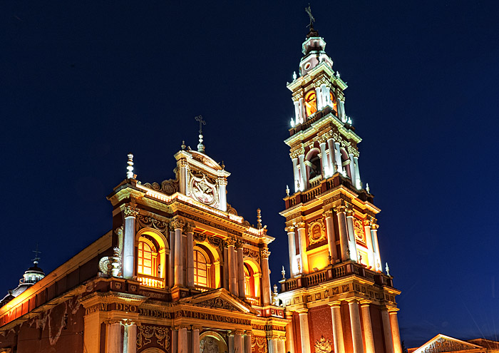 The Church of San Francisco at Salta in North East Argentina