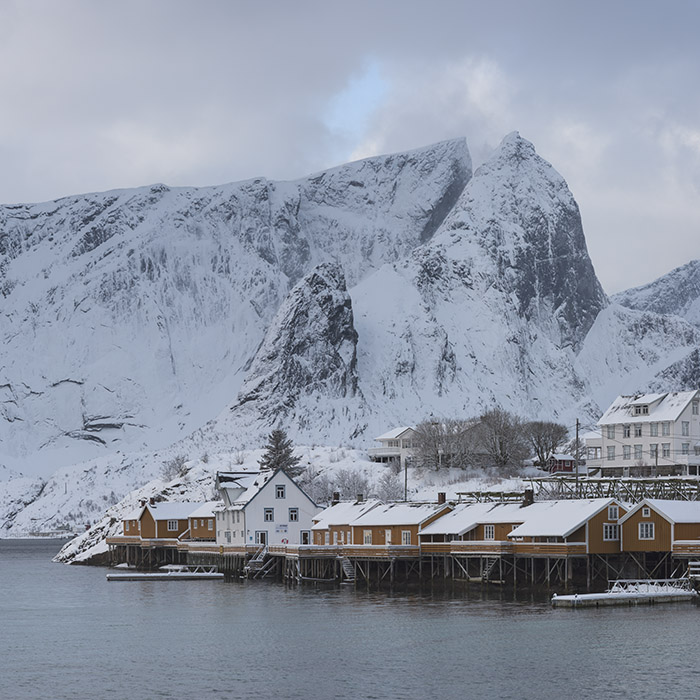On location in the Lofoten Islands with Mr Smith