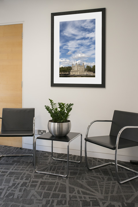Tower of London Office Art Framed Print