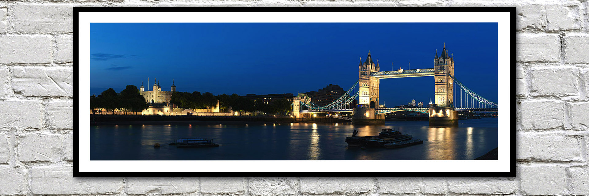 Office art ideas - prints of the bridges which cross the River Thames in London