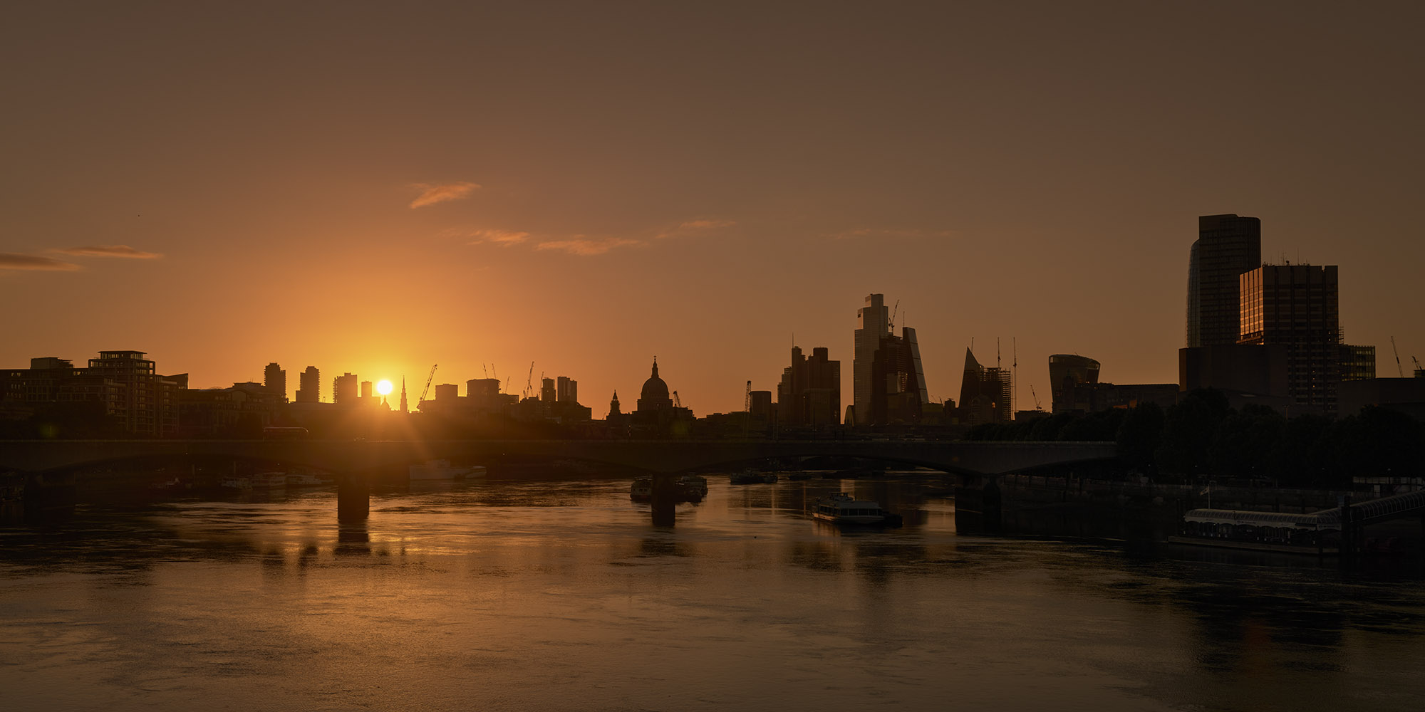 Golden Sunrise London Dawn