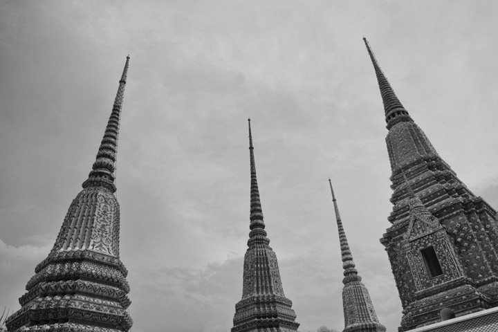 Photograph of Bangkok Stupas 1