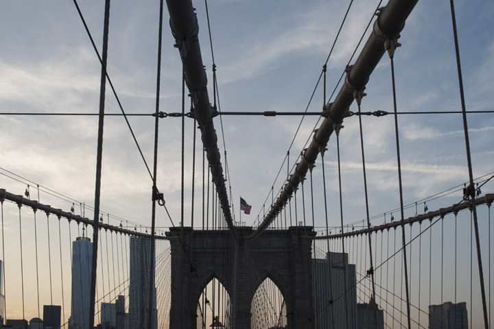 Photograph of Brooklyn Bridge 17