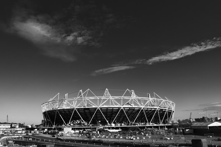 Building the Olympic Stadium 
