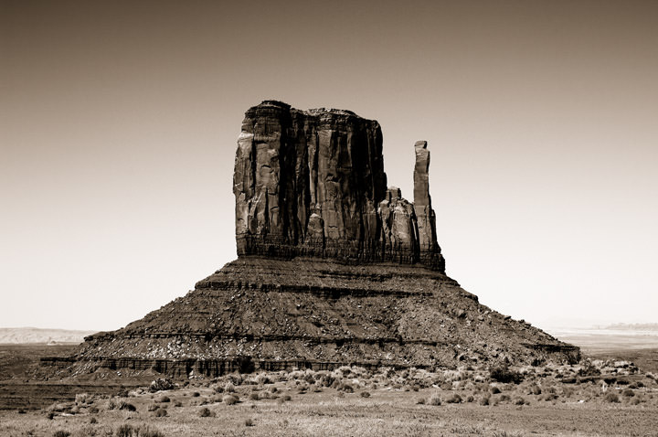 Photograph of Butte