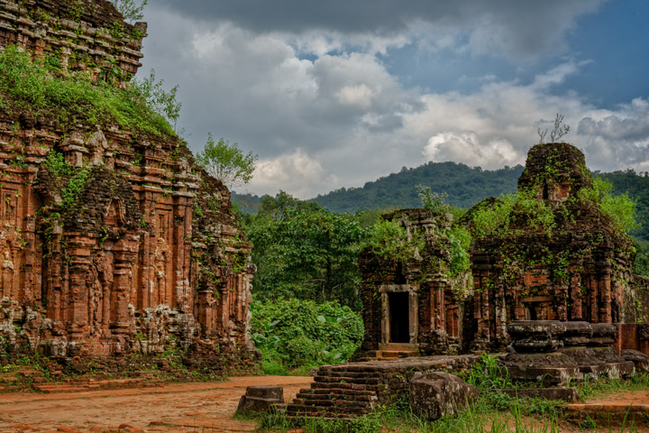 Photograph of Cham Temple My Son 12