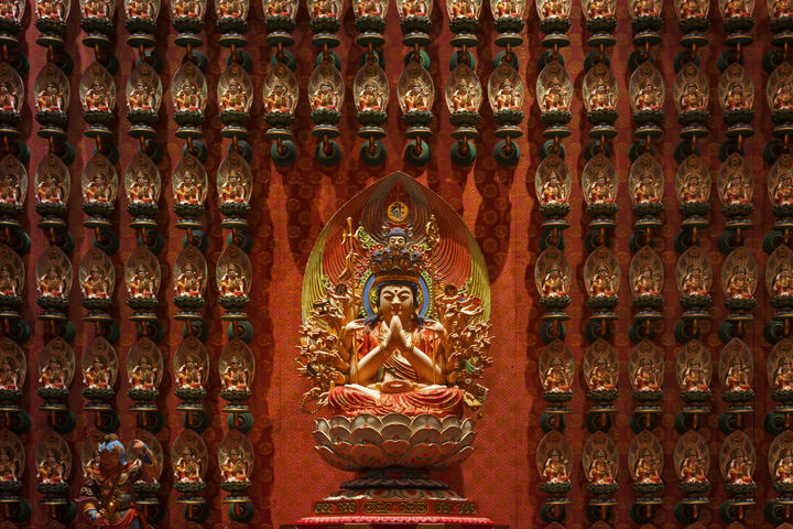 Photograph of Chinese Temple Singapore 1
