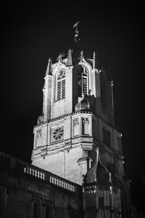 Christ Church Oxford at nihjy on black and white
