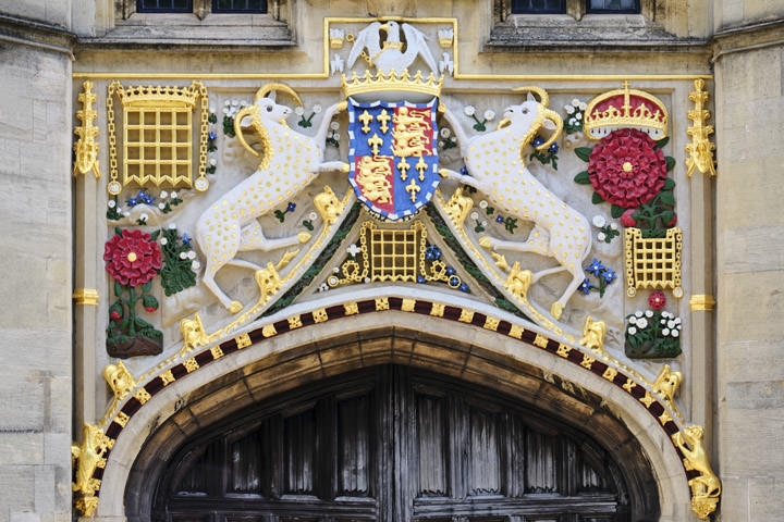 Photograph of Christs College Gate
