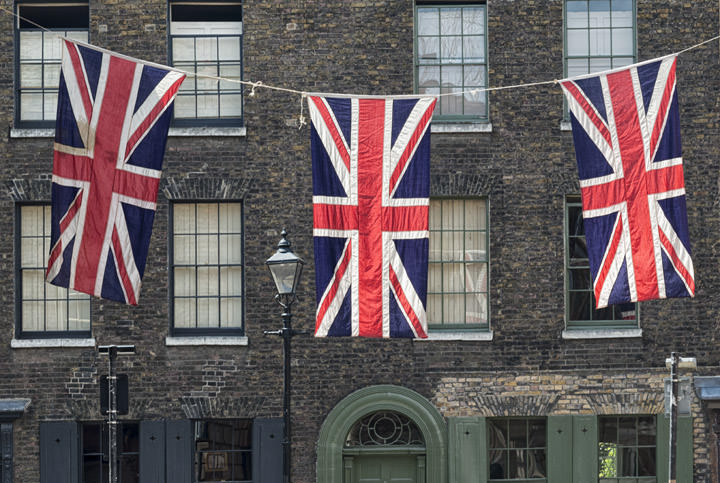 Photograph of East London Flags 1