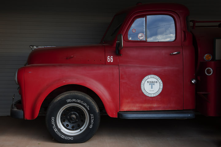 Fire Truck -  Route 66 Clinton - Oklahoma 