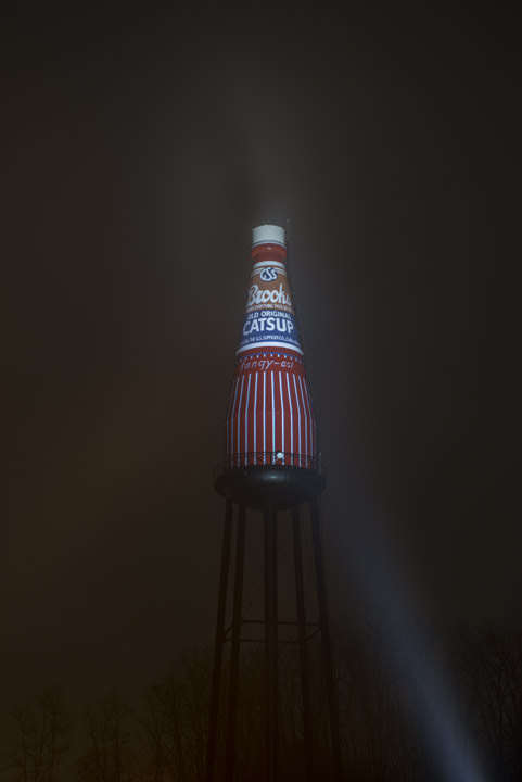 Photograph of Giant Catsup Bottle 1