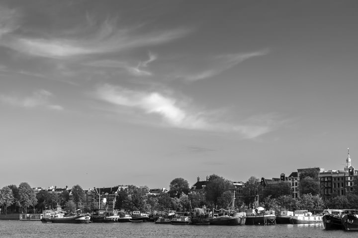 Photograph of Houseboats Amsterdam