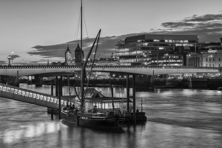 Photograph of London Bridge Pier