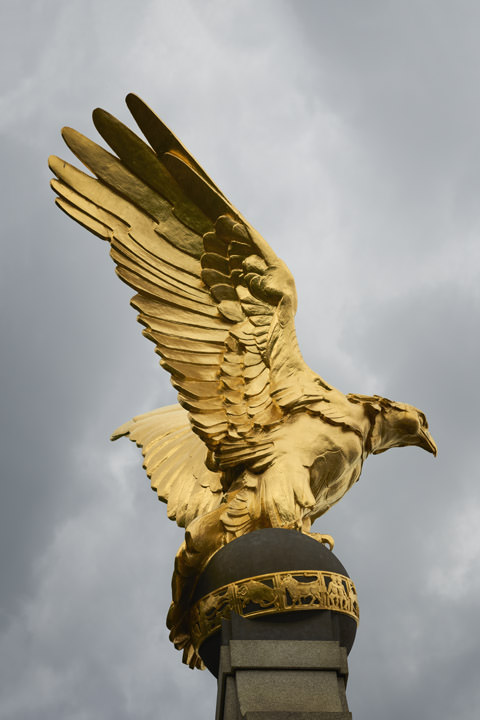 Photograph of London Eagle Statue 1
